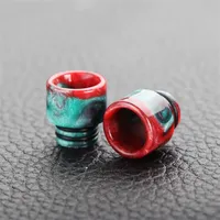 Epoxy Resin Drip Tips For Atomizer Tank Cloud Beast Atomizers 510 Mouthpiece Vape Ecig with Acrylic packagings DHLa16250i