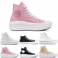 Converse The Derniers chaussures blanches à chaussures transparentes de luxe de luxe Sneakers de luxe Sneakers Haut-Toile Hommes et Femmes Mode Chaussures Casual Taille 35-40