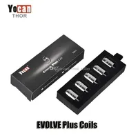 100% Originele Yocan Evolve Plus Evolve-D RAPEN Vervanging Coil Hoofd QDC QTC Quatz Dual Triple Atomizer Core Keramische Donut Coils voor Vaporizer A35
