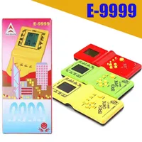 Clássico Tetris Host Nostalgic Jogo Jogo Realizado Jogo Eletrônico Brinquedos Console para Crianças Jogando Divertido Jogo de Tijolo Riddle Handheld E9999