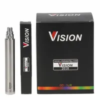 Vision Spinner Battery Electronic cigarette ego c twist 3.3-4.8V Variable Voltage VV 1100 1300mAh e cigs Cartridges atomizers a57