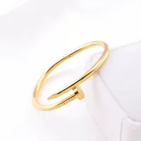Carti bracelet bracelet bracelet bracelet de luxe bijoux de luxe œil en acier inoxydable bracelets bracelets plaqués d'argent femme homme doranges avec sacs de velours rouge