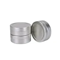 20g empty aluminium cream jars,cosmetic case jar,20ml aluminum tins, metal lip balm container GWB13310