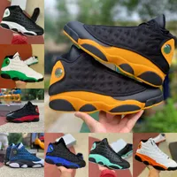 Jumpman 13 13S Basketball Shoes Mens Dirty Bred Grey Toe Court Purple Atmosphere Black Cat He Got Game White Lucky Island Green Hyper Royal Trainer Sneakers