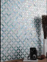 Niebieski Retro Szkło Marmurowe Mozaiki Płytki Balkon Łazienka Wall-Glazed Cegła Śródziemnomorska Płytka podłogowa