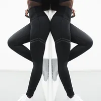 Femmes Designers Sexy Pantalon de Yoga Leggings Sports Sports Haute Taille Gym Port Legging Fitness élastique Dame Globalement Collants complets