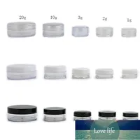 100 X 1g 2g 3g 5g 10g 20g Empty Jars Refillable Bottles Cosmetic Makeup Container Small Round Bottle Cream