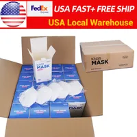 Grote korting! Gratis schip 1000pc / carton KN95 N95 FFP2 gezichtsmasker 5pay anti stof en virus herbruikbare maskers lokaal magazijn in de VS.