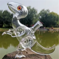 Glass Dino Water Bong 10mm femmina congiunta DAB RIG NOKAH TUBO Riciclatore