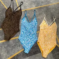 Trajes de baño para mujeres bikini bikini sexy clásica letra impresa azul sujetador de sujetador bikinis swimsuit de verano moda