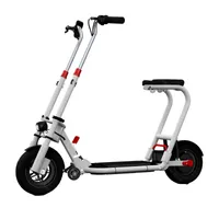 Электрический мотоцикл для взрослых Electrics Велосипеды 10 дюймов 48 В 350 Вт 10,4ах 25 км / ч Складной электрический Ebike Велосипедные колеса / съемные батареи