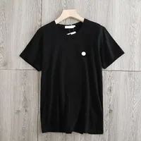 Monclair Classic Cofre Logo Mens T Shirt Francia Marca de lujo Camisetas Casual de alta calidad Tamaño Asiático M - XXL