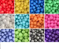 2021 Новые 5.5 см Морские шары цветные дети игровые аппаратура плавательные шарики игрушка цвет утолщенные цветные волна мяч детское мяч бассейна игрушки