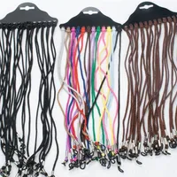 Candy Color Eyeglasses Straps Sunglasses Chain Anti-Slip String Ropes Band Cord Holder 12pcs lota58 a58