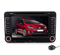 4GB + 128GB PX6 Android 10 Bil DVD-spelare för Volkswagen VW Polo Passat CC Tiguan Touran Bora Seat Touareg Golf Skoda Octavia II / III Fabia Superb DSP Radio GPS-navigering