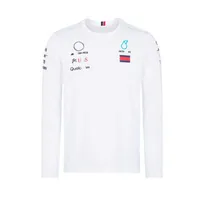 PETRONAS Sudaderas T Shirts Mercedes AMG F1 Fórmula One Racing Hombre Mujeres Casual Manga larga camiseta Benz Lewis Hamilton Equipo Ropa de trabajo Tshirt Cqew