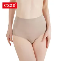Frauen-SHAFERS CXZD Frauen Hohe Taille Control Slip Unsichtbare Glatte Unterwäsche Keine Hütenlinie Elastische ultradünne Bulifter Hüfte Körperformer