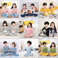 Bebek Kız Pijama Setleri Erkek Noel Pijama Çocuklar Ev Giysileri Gecelik Çocuk Giyim Pijama Kız 4 6 8 10 12Years 1768 Y2