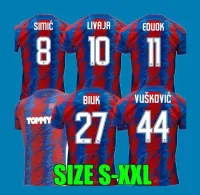 2122 Hajduk Split Soccer Jersey Away Simic Livaja Vuskovic Bluk Eduok Koszule piłkarskie Top Tajlandia jakości Maillot De Foot
