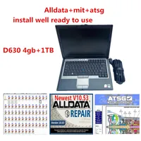 All data auto repair Alldata Soft-ware Mit and ATSG Soft-ware in 1TB Hdd Installed Well in D630 4GB Laptop