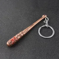 キーホルダー棒Keychain Negan's Bat Lucille Baseball Shape Key Chain Car Keyring Jewelry