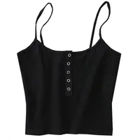 Sport Camis lavorato a maglia per le donne Yoga Crop Tops Femmina Fitness Vest Camisole Summer Summer Switch Camicia Corto Gym Abbigliamento