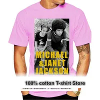 Camisetas para hombres Janet Jackson y Michael T-shirt Tamaño S-2XL Fitness Tee Shirts