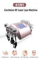 2021 Yeni Taşınabilir 6 1 Zayıflama Makinesi 40 K Ultrasonik Liposuction Kavitasyon 8 Pedleri Lazer Vakum RF Cilt Bakımı Salon Spa Güzellik Ekipmanları
