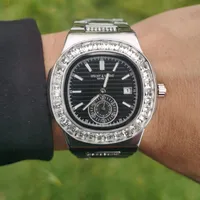 Armbanduhren Drop 2022 Verkauf von Produkten Marke Watch für Männer Quarzt Chronograph Stangloses Stahl leuchtendes Geschäft