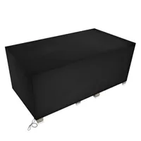 170 * 94 * 70 cm oxford Tuch Stuhlabdeckung Schwarze Möbel schützen den Tisch im Freien vor Staubregen und Sun Home Textilien