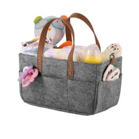Storage Bags Quality Car Caddy Organiser Baby Diaper Nappy For Basket Bin Organizer Stroller Grey Compar Organi N1G5