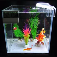 Acquari illuminazione Mini 5 W clip LED Aquarium Light Clip-on Underwater Impermeabile Impianti acquatici Grow Lamp Lampada sommergibile Serbatoio di pesce Serbatoio luci T