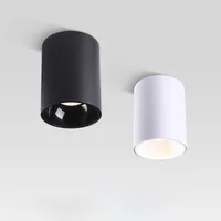 Downlights Anti Glare Dimmable Surface Mounted Led Ceiling Lights Living Lamp Nordic Las Luces De Techo Home Improvement DK50DL