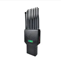 휴대 전화 신호 Shie LD Jam Mer16 밴드 CDMA GSM DCS 2G 3G 4G 5G GPS L1 L2 L3 L4 L5 WIFI 2.4G 5.8 G Lojack 무선 카메라 탐지기 로케이터 브로 켄