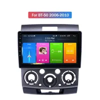 Android Car DVD-spelare 9 tum för MAZDA BT-50 2006-2010 Pekskärm med GPS-navigering Multimedia System 2 DIN PLAY