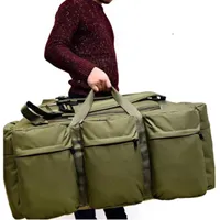 Outdoor Bags 90L Mountain Climbing Duffle Camouflage Mountaineering Bag Large Capacity Military Tactical Backpack For Camping
