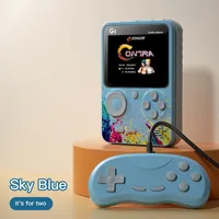 Taşınabilir Oyun Oyuncuları Video Konsolları Retro 500'de 1 Destek AV Out 3 inç Gameboy Çift Oynat Çocuk Hediyesi