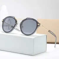 선글라스 패션 남자에 대 한 패션 최고 품질의 태양 안경 편광 된 UV400 렌즈 가죽 케이스 천으로 상자 액세서리, 모든!