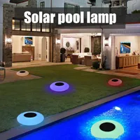 1PC 잔디 램프 부동 수중 조명 잠수정 LED 파티 글로우 쇼 수영장 욕조 스파 램프 목욕 액세서리