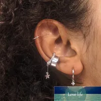 Argento orecchio Moonmory Real 925 orecchino sterling per le donne con la catena di gioielli di moda curare Brincos un pezzo