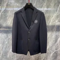 Erkek Takım Elbise Blazers SA09185 Moda Mont Ceketler 2021 Pist Lüks Avrupa Tasarım Parti Tarzı Giyim