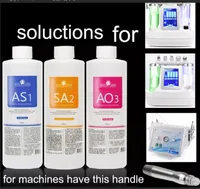 Solution Aqua Peel Solution Skincare Liquide / Sérum pour pistolet de mésothérapie Jet d'oxygène Machine hydrafacienne à jet d'oxygène AS1 AO3 SA2 Solution Sérum 400ml par