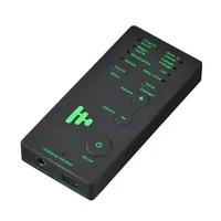 Digital Voice Recorder Changer Adapter 8 Modos Modos Microfone Disguidor Telefone Cartão de Som para Jogo Pubg Mudança Âncora