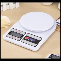 Household Sundries Home & Garden Drop Delivery 2021 Portable Digital Scale Jewelry Food Diet Post Room Office Balance Scales 5Kg 10Kg Kitchen