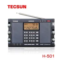 TECSUN H-501 Portátil STEREO COMPLETO FM SSB RADIO RADIO RADIO DUAL-HOGER SPEAKER CON PANTENOS MÚSICA FÁCIL A OPERATA14A27 A18