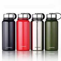 Outdoor Jogging Sport Insulated Thermos Vacuum Bottle Double Wall Space Stainless Steel Drinking Water Flasks Large Capacity Wholea26 a14