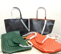 Totes Women&#039;s shopping bags Highest quality gooya shoulder bag tote single-sided Real handbag large 57*31*17 CM trumpet 46*26*14 P2