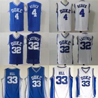 Duke Blue Devils College Jerseys 0 Jayson Tatum 4 JJ Redick 32 Christian Laettner 33 Grant Hill 100% Stitched Basketballhigh quality jersey