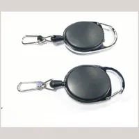 DHL einziehbare Pull Key Ringkette Kreative Lanyard Keychain Halter Stahl Draht Seilschnalle Schlüsselanhänger Tasche Autozubehör Party ZZD8867