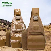 Outdoor Bags D5column X216 Tactical Bag Sports Unisex Hiking Camouflage Nylon Chest Military Kettle